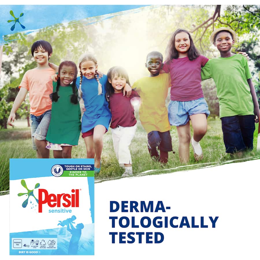 Persil Front & Top Loader Laundry Powder Sensitive 4kg