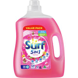 Surf Liquid Washing Detergent Tropical 80 Washes Bottle 4L