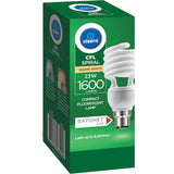 Olsent Bayonet Light Bulb Cfl Spiral 23w Ww 1pack