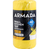 Armada Kitchen Tidy Bags Scented Lavender Or Lemon Roll 40pack