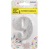 Whiz Pop Bang Candles Number 9 1ea