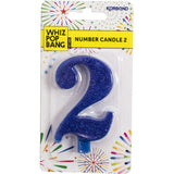 Whiz Pop Bang Candles Number 2 1ea