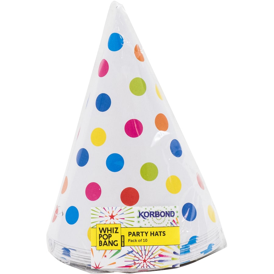 Party Accessories Hats 10pack