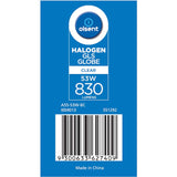 Olsent Halogen Round Bulb Bayonet 53w Clear 2pack