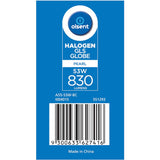 Olsent Halogen Round Bulb Bayonet 53w Pearl 2pack