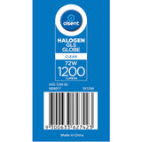 Olsent Halogen Round Bulb Bayonet 72w Clear 2pack