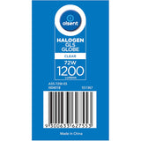 Olsent Halogen Round Bulb Screw 72w Clear 2pack