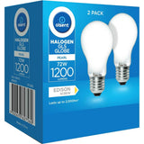 Olsent Halogen Round Bulb Screw 72w Pearl 2pack