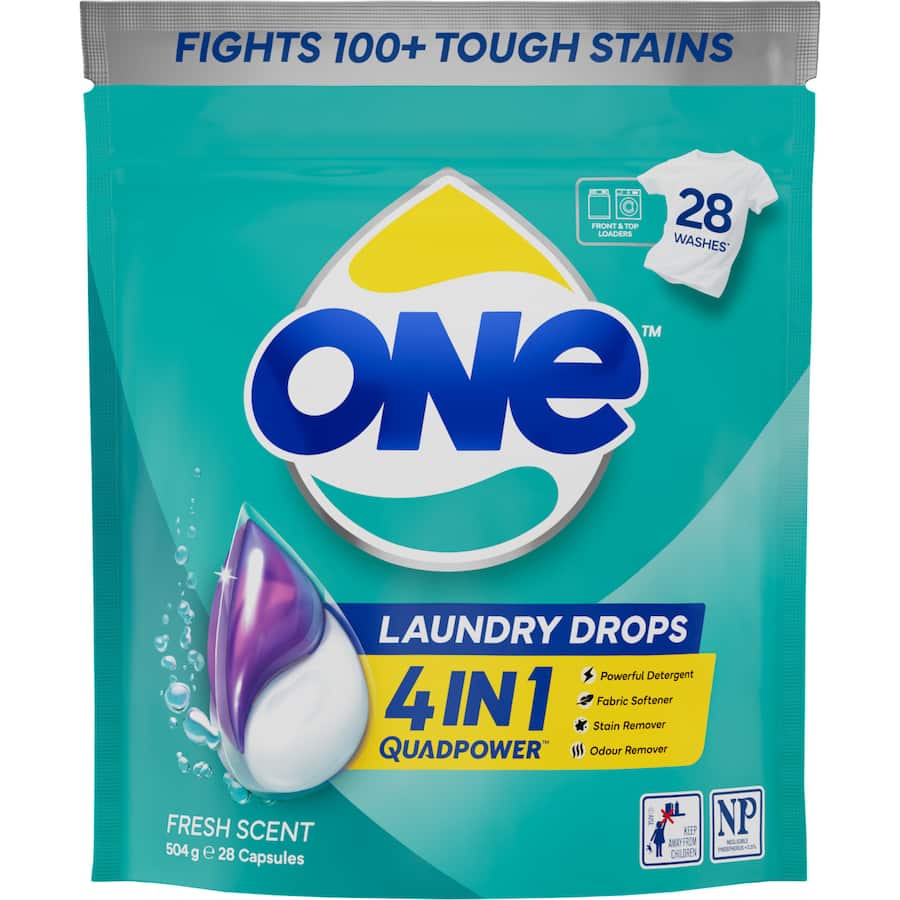 One 4 In 1 Laundry Capsules  28pack