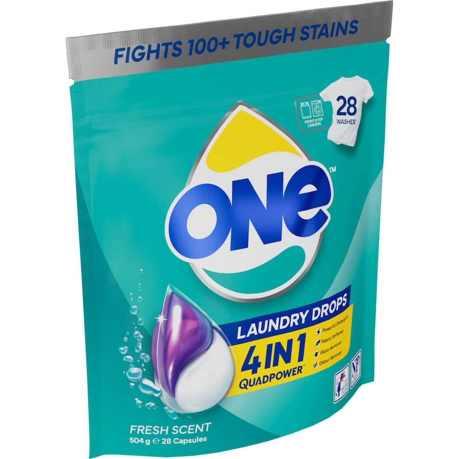 One 4 In 1 Laundry Capsules  28pack