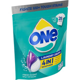 One 4 In 1 Laundry Capsules  28pack