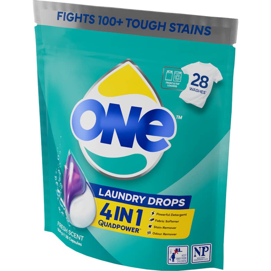 One 4 In 1 Laundry Capsules  28pack