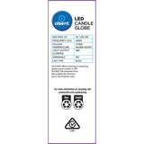 Olsent Led Candle Bulb Bayone 5.5w 480lm 1pack