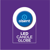 Olsent Led Candle Bulb Screw 5.5w 480lm 1pack