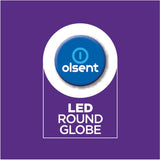 Olsent Led Light Bulb Round Bayonet 5.5w 500lm 1pack