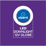 Olsent Down Light Bulb Led Gu5.3 12v6w 500lm Ww 2pack