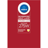 Olsent Heat Lamp Bulb Screw 275w 1pack