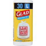 Glad Bin Liners Wavetop Tie Large Scented 30pack