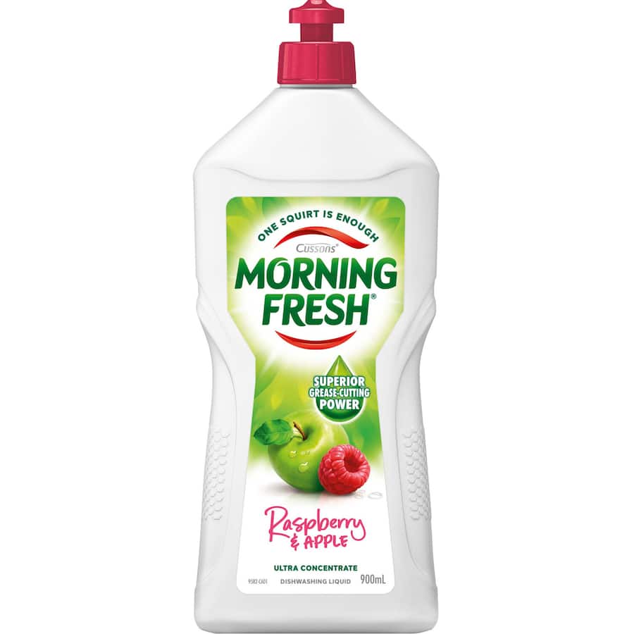 Morning Fresh Dishwash Liquid Raspberry & Crisp Apple 900mL