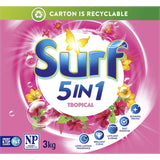 Surf Laundry Powder 5 In 1 Tropical 3kg