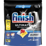 Finish Dishwasher Tablets Ultimate All In 1 Lemon Sparkle 34pack