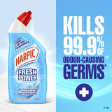 Harpic Toilet Cleaner Fresh Power Marine Splash 700mL