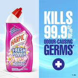 Harpic Toilet Cleaner Fresh Power Tropical Blossom 700mL
