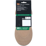 Uw Ladies Invisible Footlets Skin Size 9-11 1ea