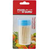 Food Guru Toothpicks Plus Holder 200pack