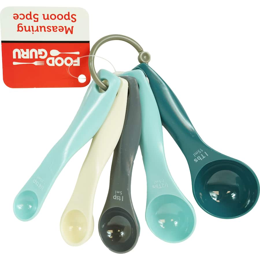 Food Guru Measuring Spoons  5pce