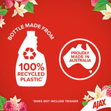 Ajax Spray N Wipe Multipurpose Cleaning Spray Vanilla & Berries Trigger 475mL