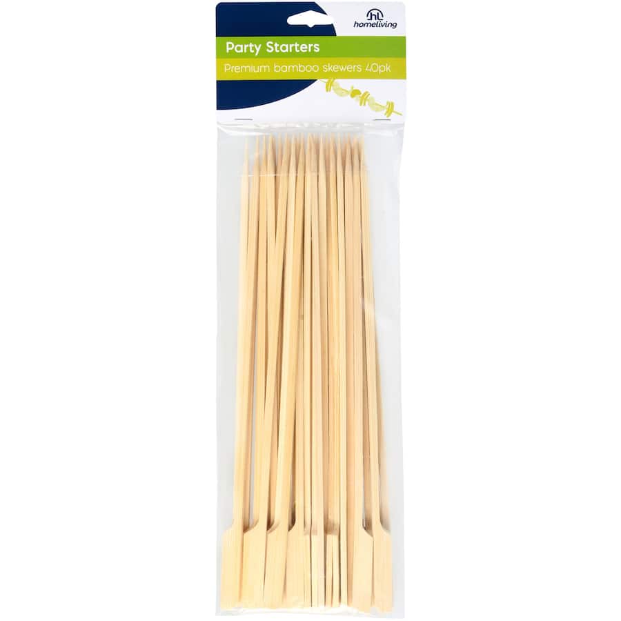 Homeliving Skewers Premium Bamboo 40pack