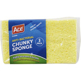 Ace Sponges Chunky 3pack