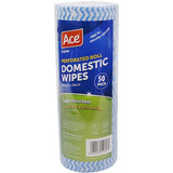 Ace Cleaning Wipes  Roll 50pack