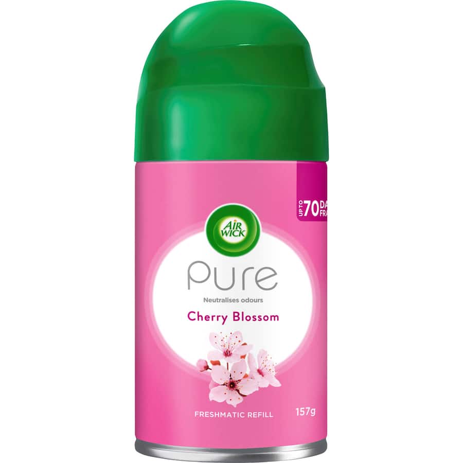 Air Wick Pure Automatic Air Freshener Cherry Blossom Refill 157g