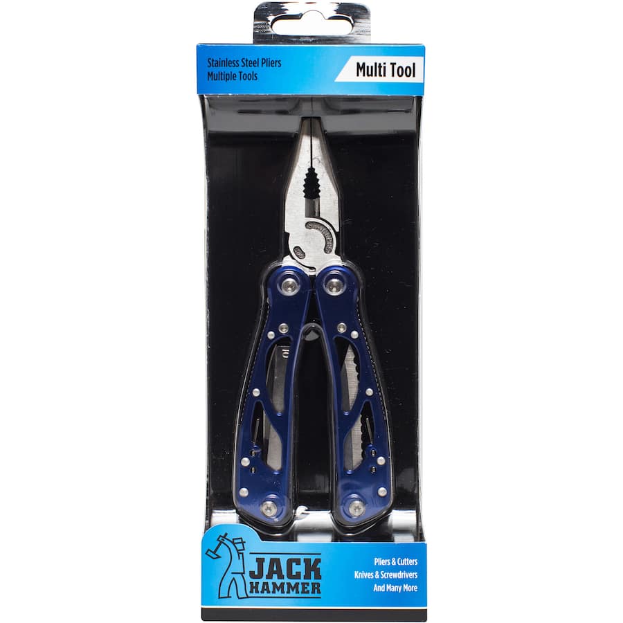 Jack Hammer Pliers Stainless Steel Multi Tool 1pack