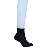 Stepout Socks Black Ankle 11-13yrs 2pack