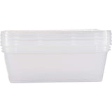 Essentials Container Square 920ml 4pack