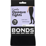Bonds Tights Small - Medium Opaque Black 70d 1pr