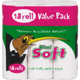 Kiwi Soft Toilet Paper 18pk White