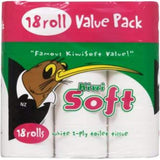 Kiwi Soft Toilet Paper 18pk White