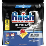 Finish Dishwasher Tablets Ultimate All In 1 Lemon Sparkle 16pack