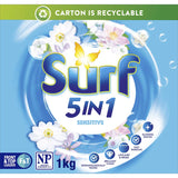 Surf Laundry Powder 5 In 1 Sensitive Box 1kg
