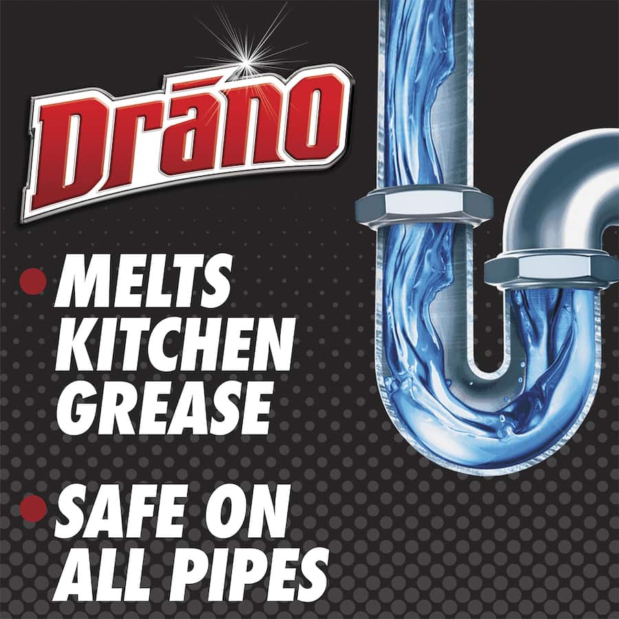 Drano Drain Unblocker Crystals 500g