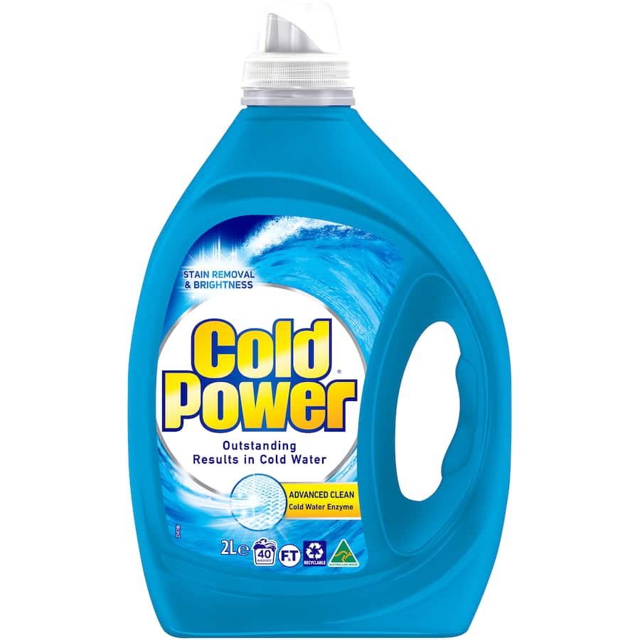 Cold Power Advanced Clean Laundry Detergent Liquid  2L