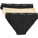 Tradie Women's Underwear Bikini Size 10 3pack