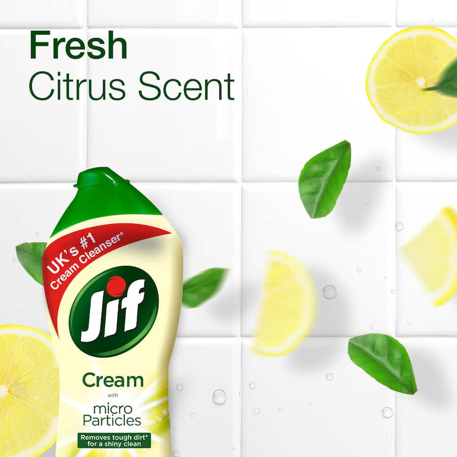 Jif Cream Surface Cleaner Lemon 500mL