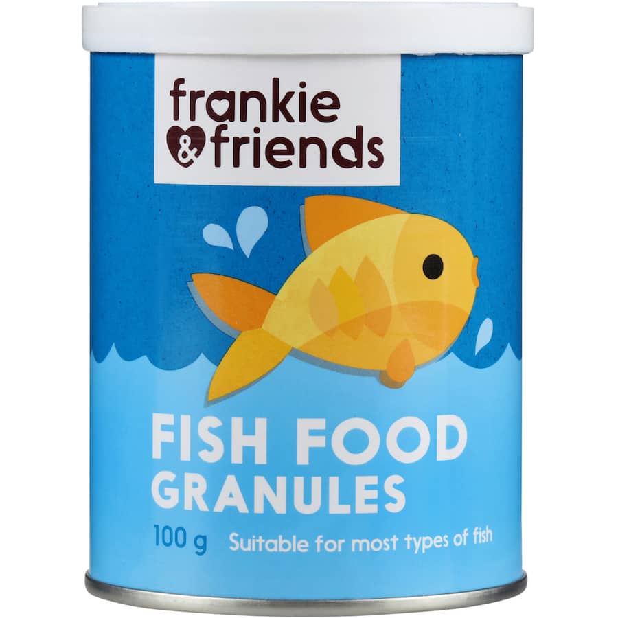 Frankie & Friends Pet Food Fish Granuals Tub 100g