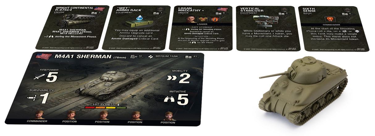 World of Tanks: Wave 5  - American Sherman M4A1 76mm