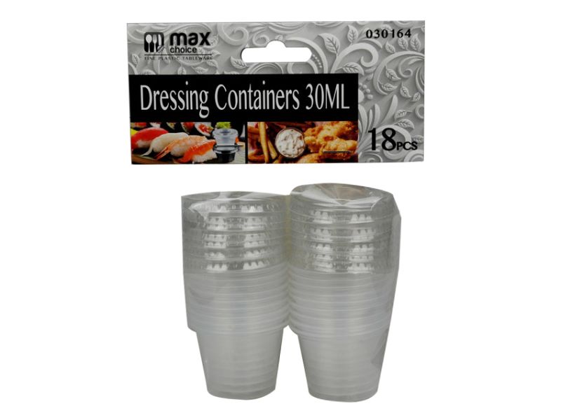 Dressing Containers - 30ml (24 Packs)